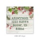 Christmas Return Address Labels, Rustic Evergreen Boughs, Take Note Designs